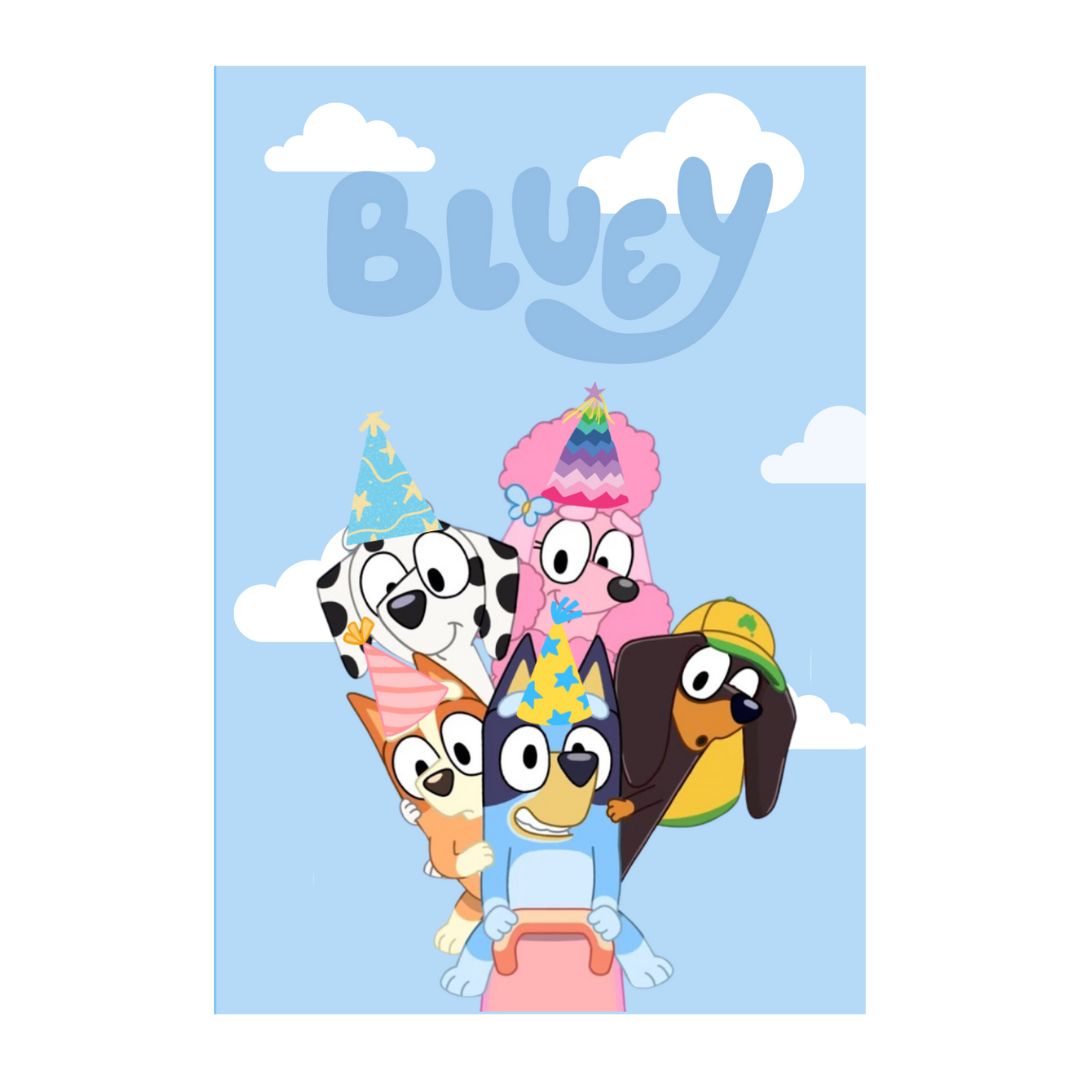 Bluey - Coloring book