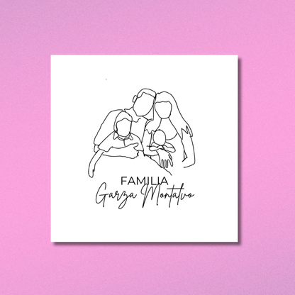 Tags ilustrados personalizados