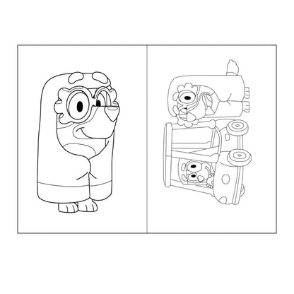 Bluey - Coloring book