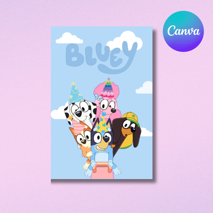 Bluey - Coloring book